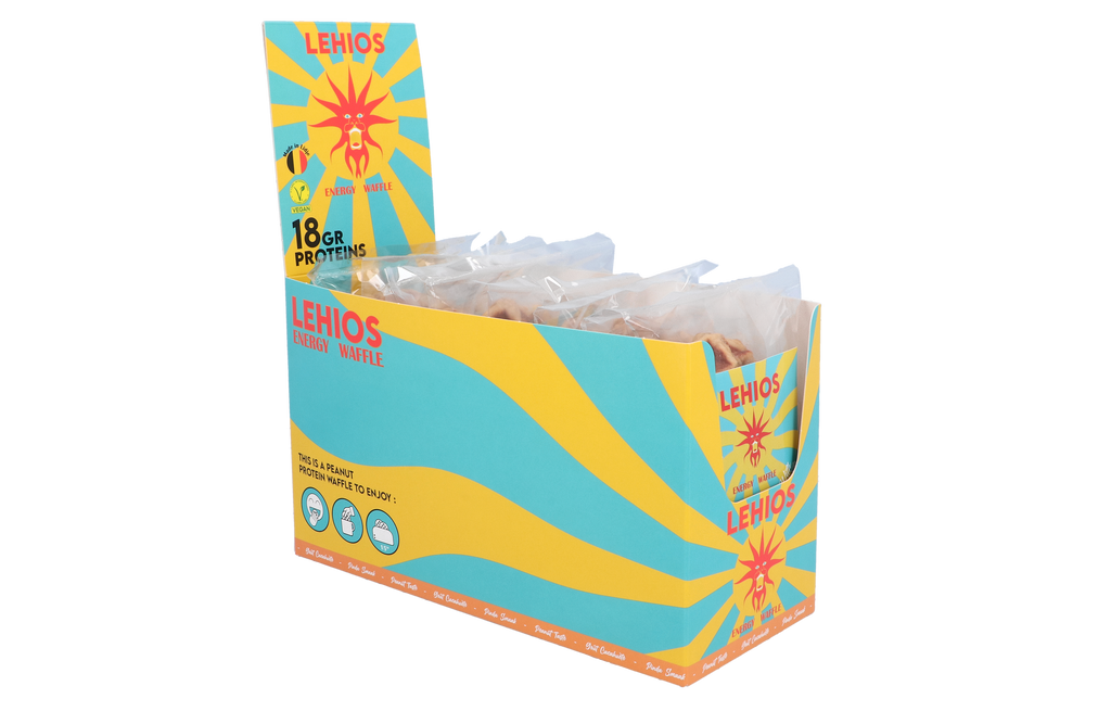 Proteïnewafels (8 stuks): Peanut Dream