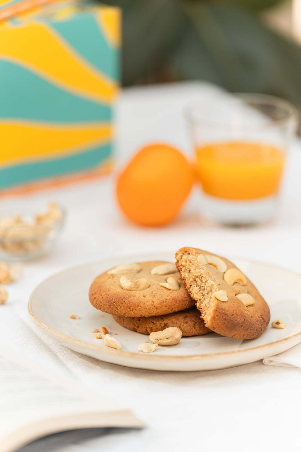 Proteïnekoekjes (12 stuks): Cashew &amp; Vanille