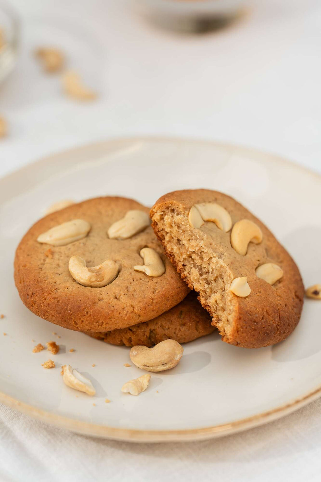 Proteïnekoekjes (12 stuks): Cashew &amp; Vanille