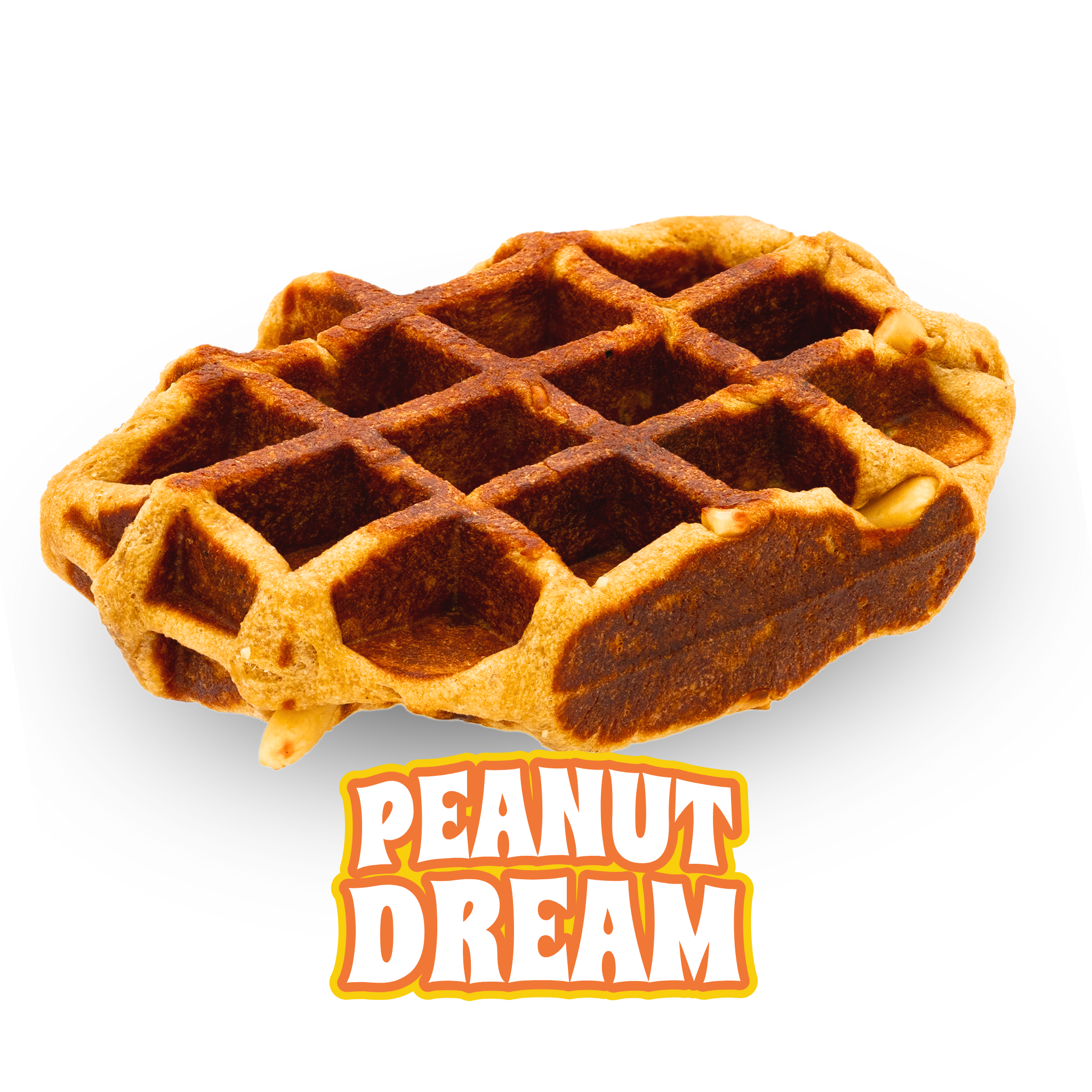 Proteïnewafels (8 stuks): Peanut Dream