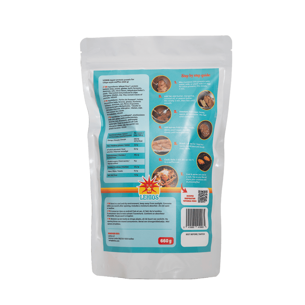 Hyper Protein Premix (660g) - Wafels