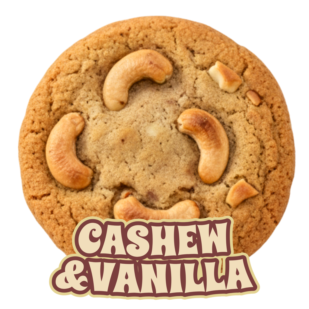 Proteïnekoekjes (12 stuks): Cashew &amp; Vanille